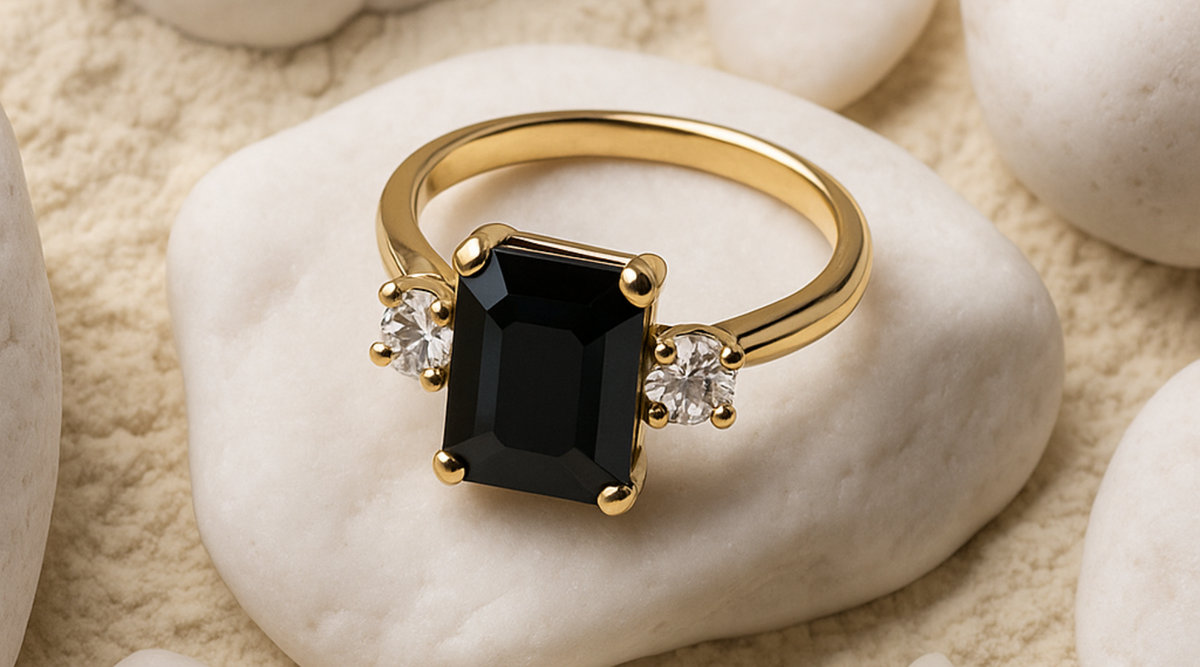Bold Black Onyx Engagement Rings | H.L. Jewelry – H.L.Jewelry