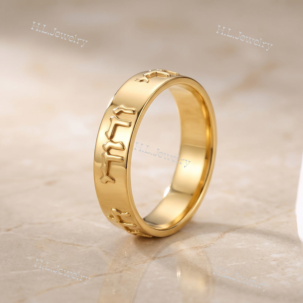 Ani ledodi Vedodi Li Wedding Ring - H.L.Jewelry