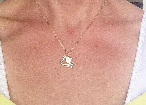 Cute Dog Simple Delicate Chain Necklace - H.L.Jewelry