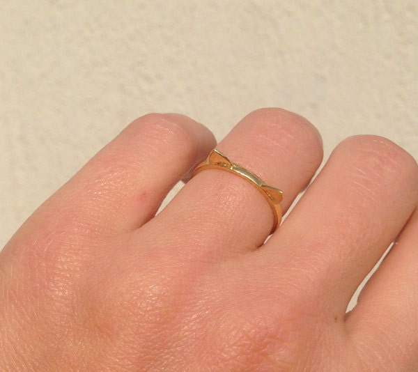 Kitty Ears Simple Cute Ring - H.L.Jewelry