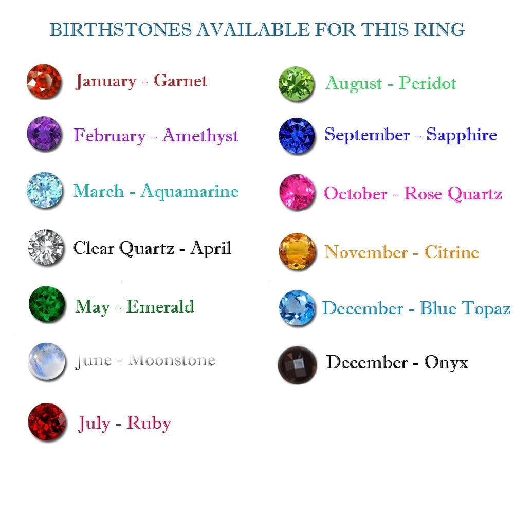 Purple Amethyst Ring – February Birthstone - Round Amethyst Gemstone Bezel Set Statement Hammered Bold Gold Band