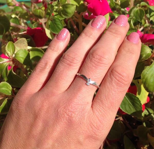 Bird Simple Delicate Ring for Effortless Sophistication - H.L.Jewelry