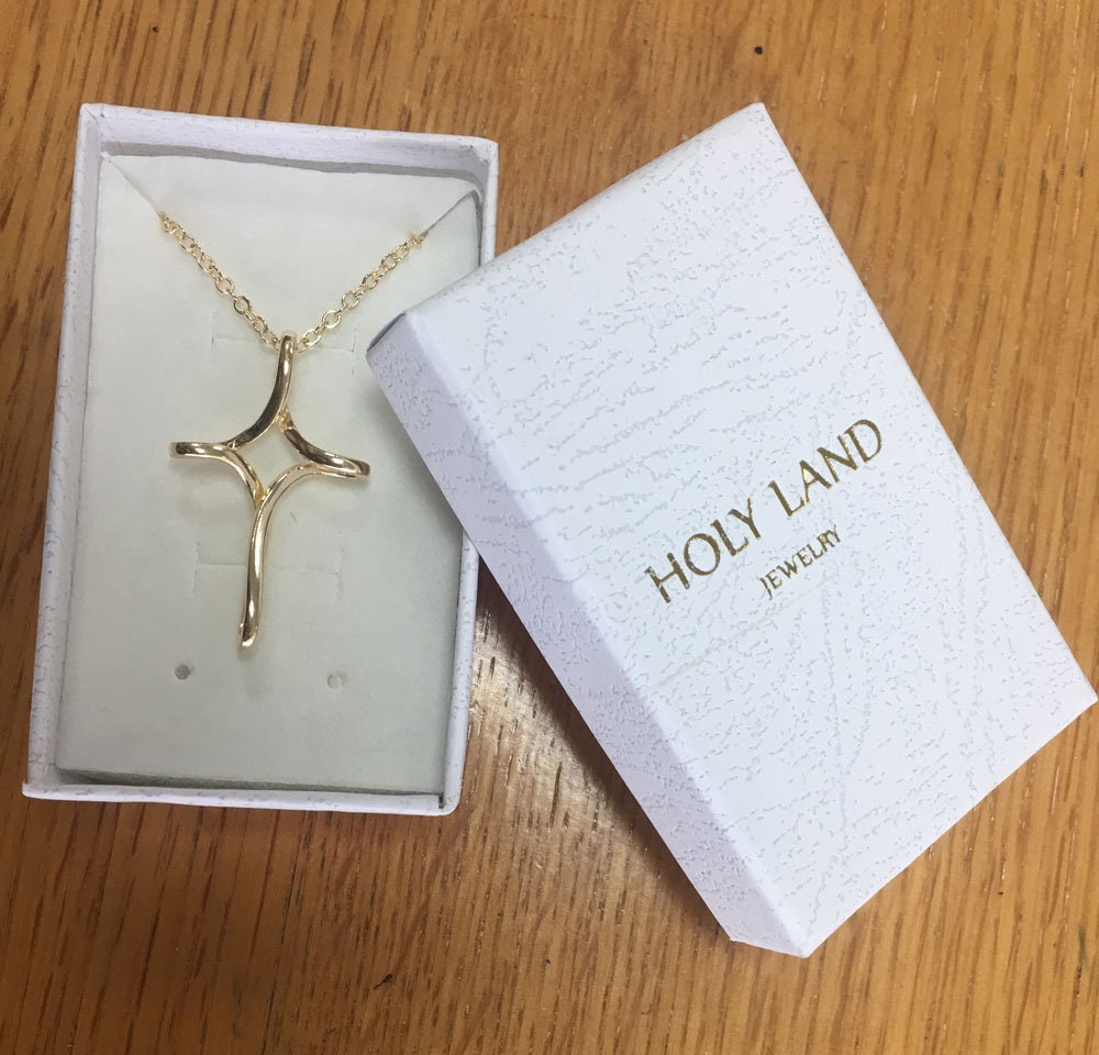 Large Cross Delicate Chain Simple Necklace - H.L.Jewelry