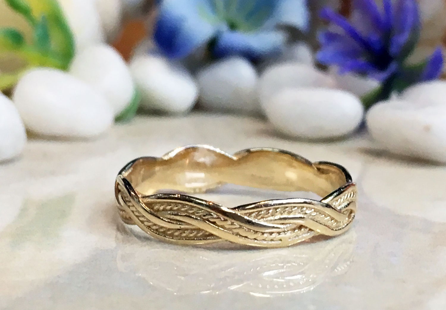 Minimalist Chic - Simple Chain Ring - H.L.Jewelry