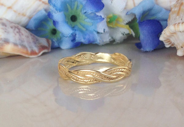 Minimalist Chic - Simple Chain Ring - H.L.Jewelry