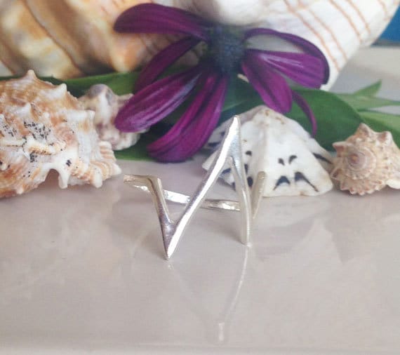 Modern Simplicity - Geometric Lines Simple Ring - H.L.Jewelry