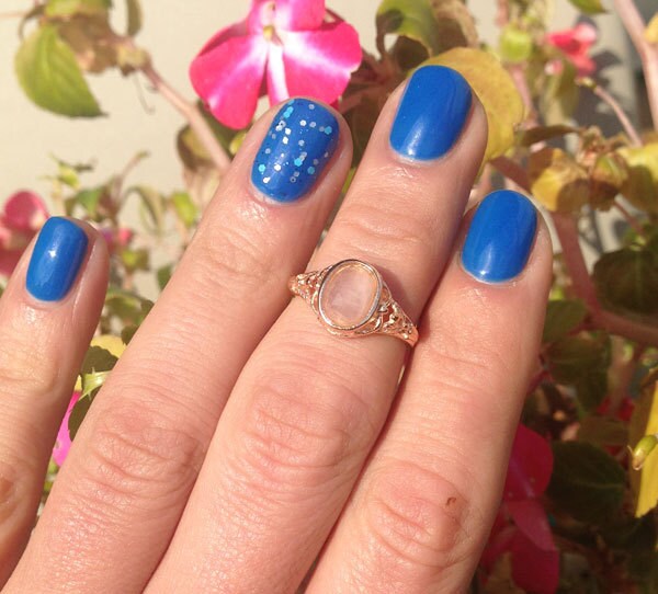 October Birthstone Oval Rose Quartz Filigree Bezel Ring - H.L.Jewelry