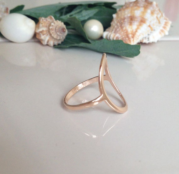 Oval Circle Simple Ring - H.L.Jewelry