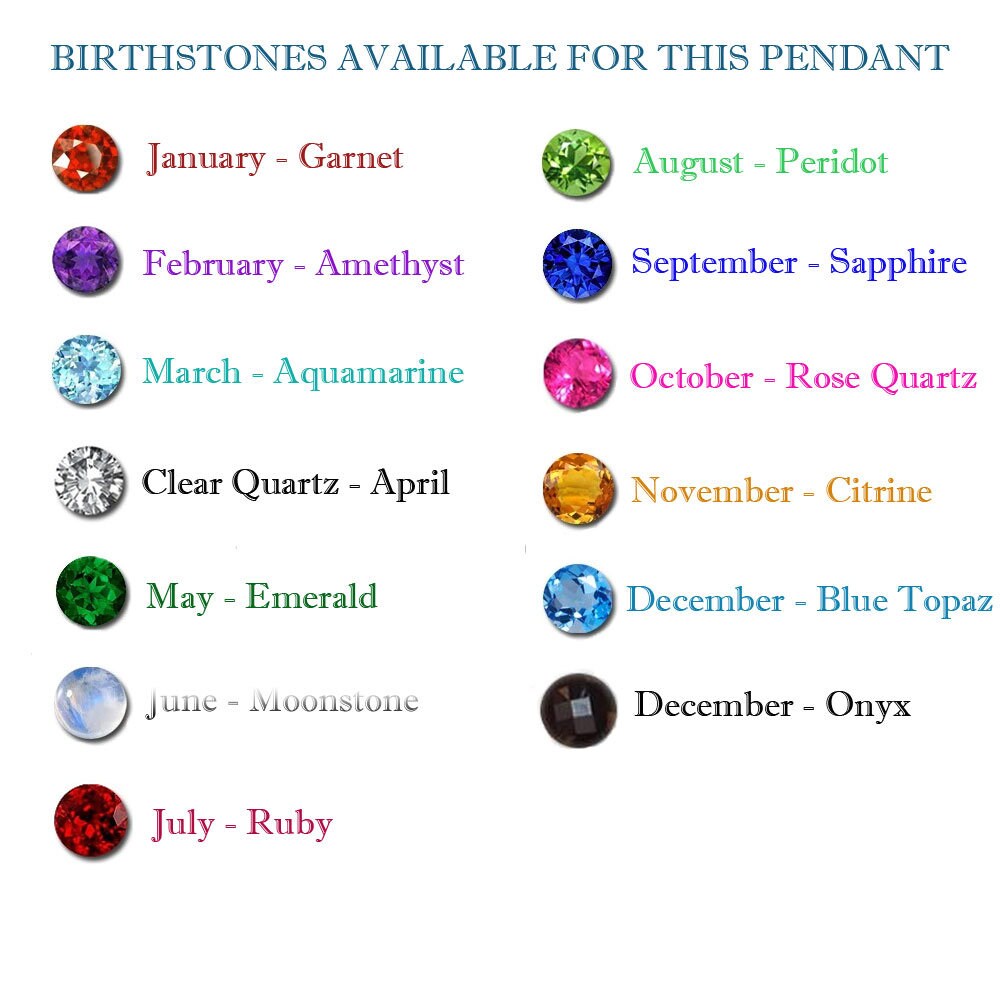 Round Ruby Simple Delicate Chain Necklace - H.L.Jewelry