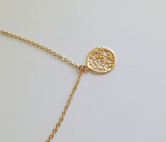 Shema Israel Delicate Chain Necklace - H.L.Jewelry