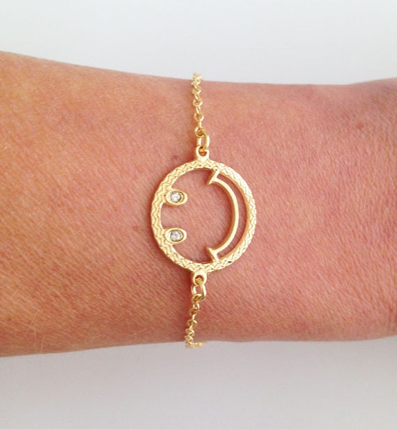Smile Delicate Chain Simple Bracelet - H.L.Jewelry