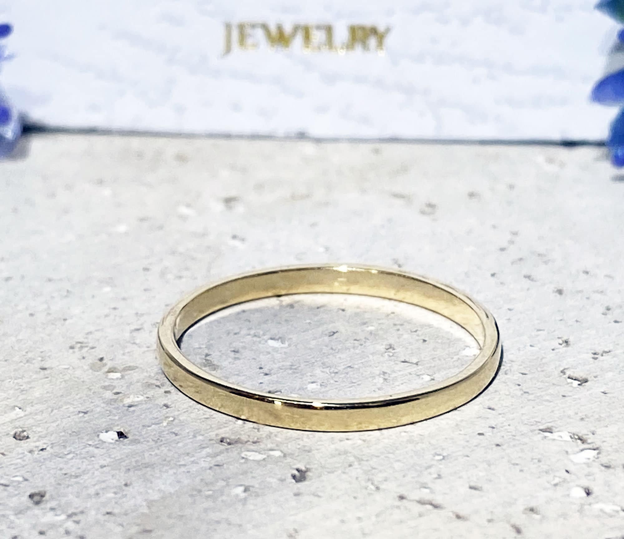 Wedding Ring Band - Symbol of Forever - H.L.Jewelry