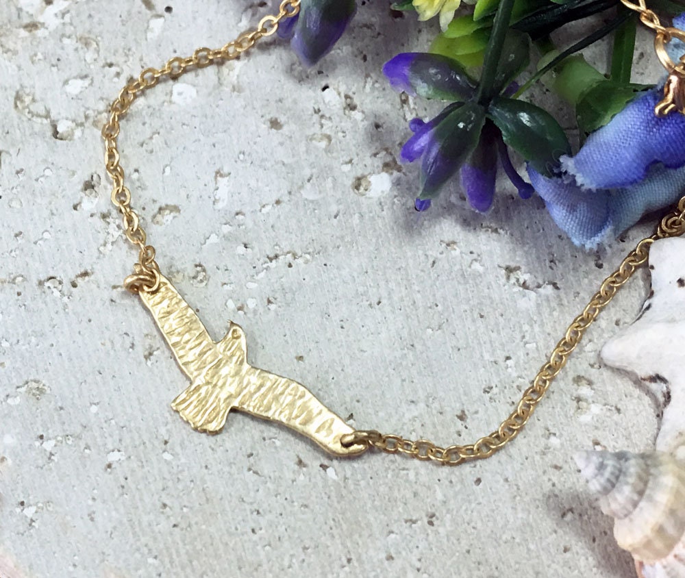 Bird Bracelet - Simple Chain Bird Bracelet for Effortless Charm - H.L.Jewelry