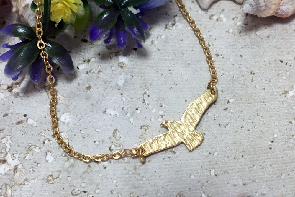 Bird Bracelet - Simple Chain Bird Bracelet for Effortless Charm - H.L.Jewelry