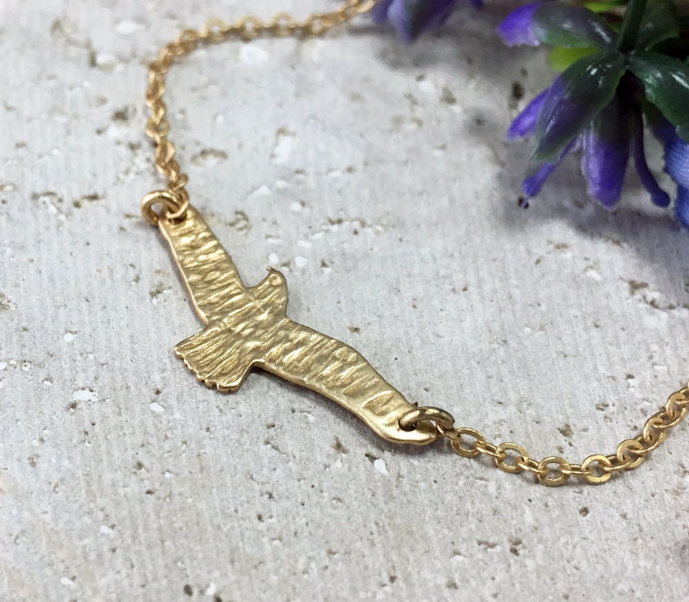 Bird Bracelet - Simple Chain Bird Bracelet for Effortless Charm - H.L.Jewelry