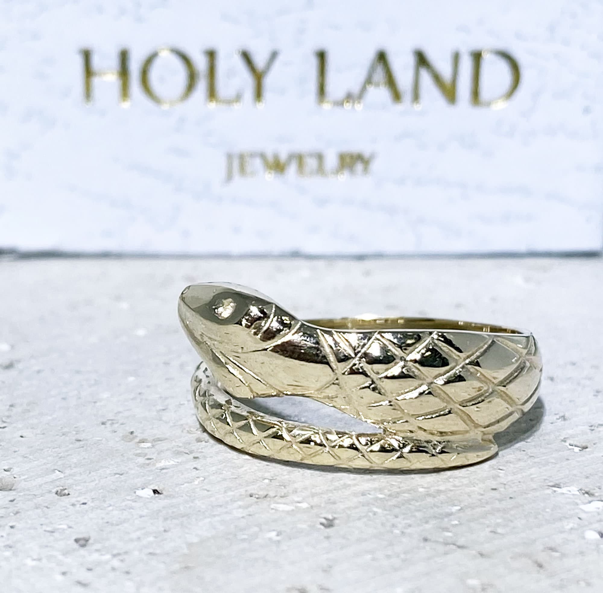 Snake Ring - Animal Jewelry - Serpent Ring - Simple Snake Ring - H.L.Jewelry